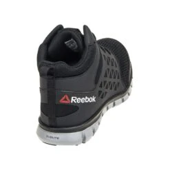 Reebok Shoes: Men's ESD Sublite Cushion RB4141 Black Alloy Toe Mid Shoes -Men's Work Boots Store rb4141 7