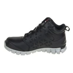 Reebok Shoes: RB4142 Sublite EH Steel Toe Men's Black Athletic Mid Shoes -Men's Work Boots Store rb4142 5
