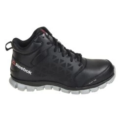 Reebok Shoes: RB4142 Sublite EH Steel Toe Men's Black Athletic Mid Shoes -Men's Work Boots Store rb4142 7