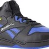 Reebok Shoes: Men's RB4166 Black Blue Composite Toe EH High Top Work Sneaker