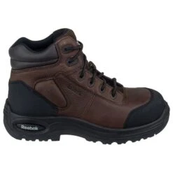 Reebok Boots: Men's Brown RB7755 Composite Toe Trainex Work Boots -Men's Work Boots Store rb7755 2