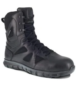 Reebok Boots: Men's RB8807 Black Duty Sublite EH Composite Toe Military Boot -Men's Work Boots Store rb8807 expand