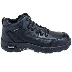 Reebok Boots: Men's RB4555 Tiahawk Waterproof EH Composite Toe Hiking Boots -Men's Work Boots Store reebok 4555st o 01