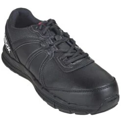 Reebok Shoes: Men's Steel Toe ESD Black RB3501 Guide Performance Cross Trainers -Men's Work Boots Store reebok rb3501 p 01