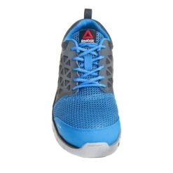 Reebok Shoes: ESD Men's RB4040 Alloy Toe Blue/Grey Sublite Cushion Athletic Oxfords -Men's Work Boots Store reebok rb4040 f 01