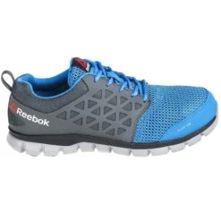 Reebok Shoes: ESD Men's RB4040 Alloy Toe Blue/Grey Sublite Cushion Athletic Oxfords -Men's Work Boots Store reebok rb4040 o 01