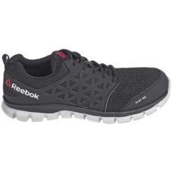 Reebok Shoes: Men's RB4041 Black EH Alloy Toe Athletic Oxford Slip-Resistant Shoes -Men's Work Boots Store reebok rb4041 o 01