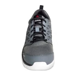 Reebok Shoes: Men's EH RB4042 Grey Sublite Cushion Alloy Toe Athletic Shoes -Men's Work Boots Store reebok rb4042 f 01