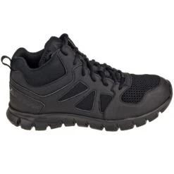 Reebok Boots: Women's Black RB805 EH Sublite Cushion Mid Tactical Boots -Men's Work Boots Store reebok rb8405 o 01 1