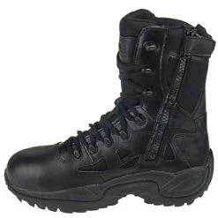 Reebok Boots: Men's Black RB8874 Rapid Response EH Composite Toe Military Boots -Men's Work Boots Store reebok rb8874 i 01