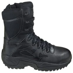 Reebok Boots: Men's Black RB8874 Rapid Response EH Composite Toe Military Boots -Men's Work Boots Store reebok rb8874 o 01