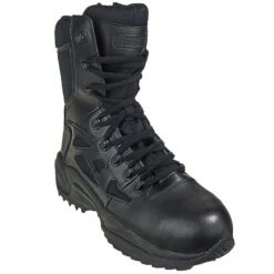 Reebok Boots: Men's Black RB8874 Rapid Response EH Composite Toe Military Boots -Men's Work Boots Store reebok rb8874 p 01