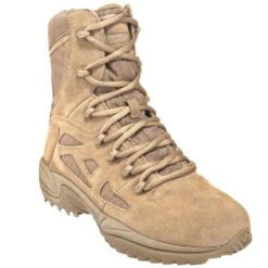 Reebok Boots: Men's RB8977 Coyote Tan 8-Inch Rapid Response Tactical Boots -Men's Work Boots Store reebok rb8977 p 01