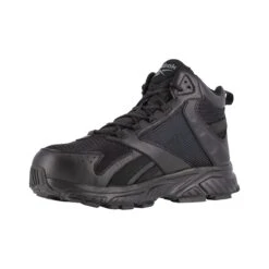 Reebok Shoes: Men's RB3263 Black Composite Toe Retro Trail Hiker Work Shoe -Men's Work Boots Store reebok rb3263 hyperium work 03edit