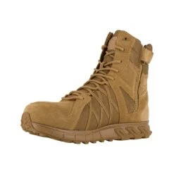 Reebok Boots: Men's RB3460 Tan Coyote Trailgrip Tactical EH Composite Toe Military Boot -Men's Work Boots Store reebok rb3460 trailgrip tactical 03