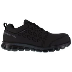 Reebok Shoes: Men's RB4051 Black Sublite Cushion Composite Toe Slip Resistant Athletic Shoe -Men's Work Boots Store reebok rb4051 sublite cushion work 01