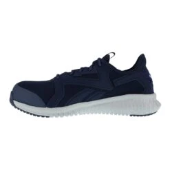 Reebok Shoes: Men's RB4066 Navy Grey Composite Toe Athletic Work Shoes -Men's Work Boots Store reebok rb4066 flexagon 3.0 work 04