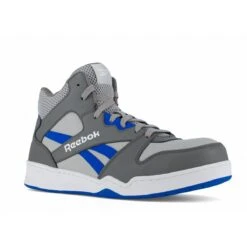 Reebok Shoes: Men's RB4135 Grey/Cobalt Blue Composite Toe Slip Resistant High Top Sneaker 11 Reebok Shoes: Men's RB4135 Grey/Cobalt Blue Composite Toe Slip Resistant High Top Sneaker -Men's Work Boots Store reebok rb4135 bb4500 02