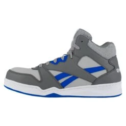 Reebok Shoes: Men's RB4135 Grey/Cobalt Blue Composite Toe Slip Resistant High Top Sneaker 8 Reebok Shoes: Men's RB4135 Grey/Cobalt Blue Composite Toe Slip Resistant High Top Sneaker -Men's Work Boots Store reebok rb4135 bb4500 04