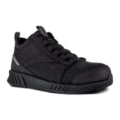 Reebok Shoes: Men's RB4301 Black Fusion Formidable Composite Toe Slip Resistant Athletic Mid Shoe -Men's Work Boots Store reebok rb4301 fusion formidable work 02