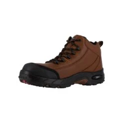 Reebok Boots: Men's Brown RB4444 Tiahawk EH Waterproof Hiking Boots 10 Reebok Boots: Men's Brown RB4444 Tiahawk EH Waterproof Hiking Boots -Men's Work Boots Store reebok rb4444 rb444 tiahawk 03