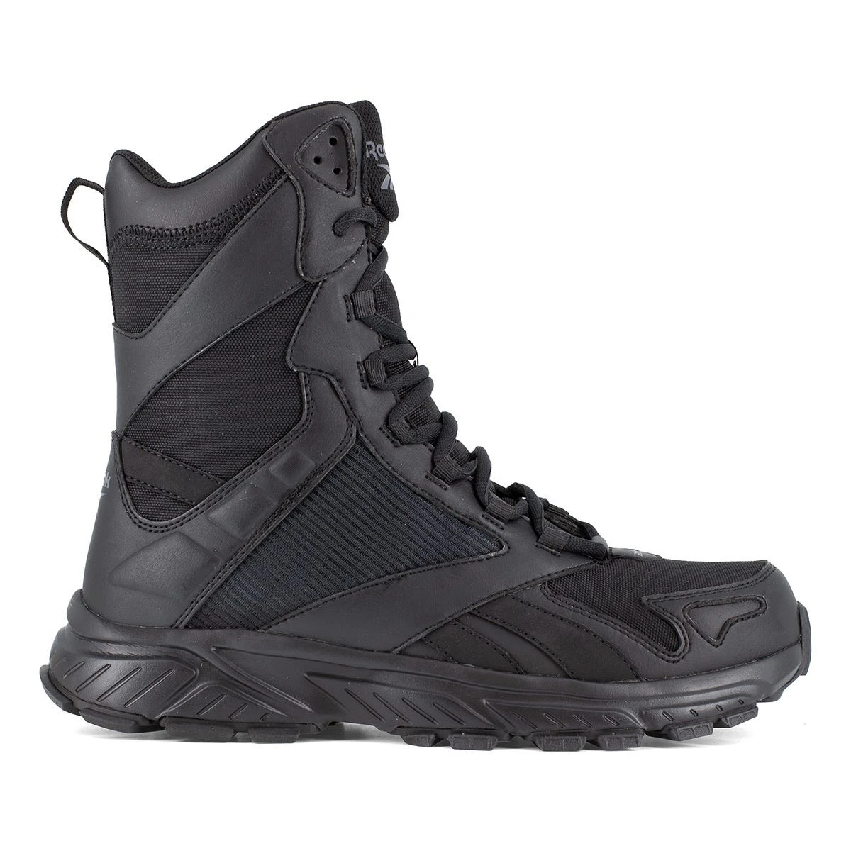 Reebok Boots: Men's RB6655 Black Soft Toe 8" Trail Running Tactical EH Work Boot 4 Reebok Boots: Men's RB6655 Black Soft Toe 8" Trail Running Tactical EH Work Boot - Image 2