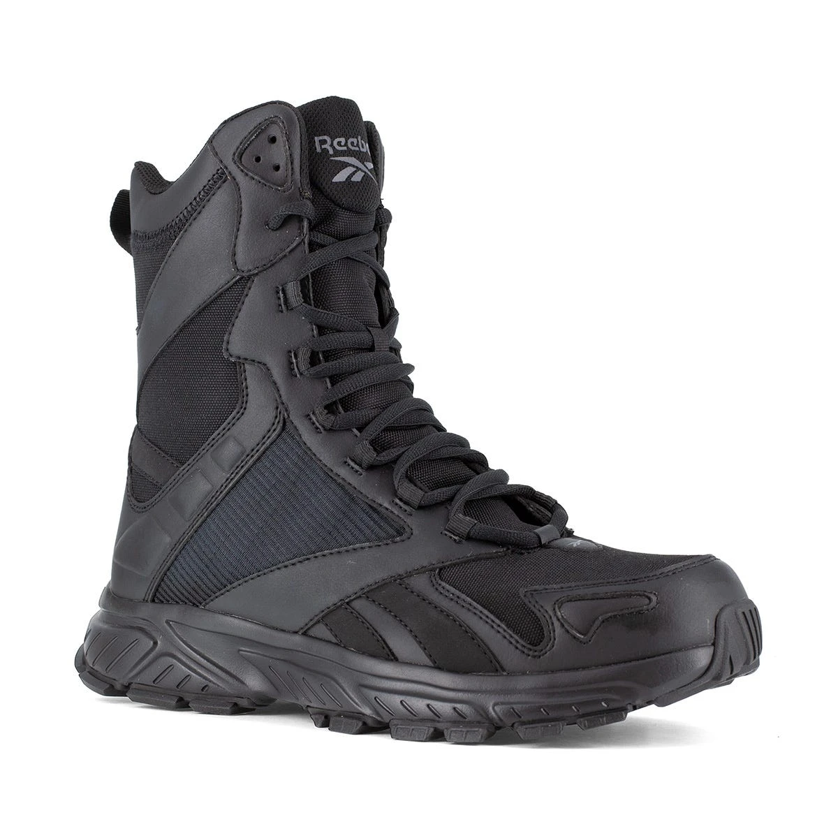 Reebok Boots: Men's RB6655 Black Soft Toe 8" Trail Running Tactical EH Work Boot 3 Reebok Boots: Men's RB6655 Black Soft Toe 8" Trail Running Tactical EH Work Boot