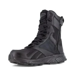 Reebok Boots: Men's RB6655 Black Soft Toe 8" Trail Running Tactical EH Work Boot 9 Reebok Boots: Men's RB6655 Black Soft Toe 8" Trail Running Tactical EH Work Boot -Men's Work Boots Store reebok rb6655 hyperium tactical 03edit