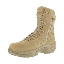 Reebok Boots: Men's Tan RB8895 Rapid Response Non Metallic Military Boots -Men's Work Boots Store reebok rb8895 rapid response rb 03 1