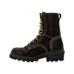Rocky Boots: Men's RKK0438 Black Soft Toe Rams Horn 9" Logger EH Work Boot 11 Rocky Boots: Men's RKK0438 Black Soft Toe Rams Horn 9" Logger EH Work Boot -Men's Work Boots Store rkk0438 4edit