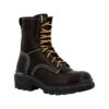 Rocky Boots: Men's RKK0439 Black Composite Toe Rams Horn 9" Logger EH Work Boot -Men's Work Boots Store rkk0438edit 1