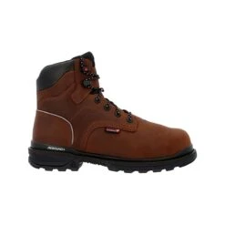 Rocky Boots: Men's RKK0440 Crazy Horse Composite Toe Rams Horn Internal Met Guard Work Boot -Men's Work Boots Store rkk0440 6edit