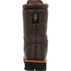 Rocky Boots: Men's RKS0548 Brown Elk Stalker 400G Insulated Waterproof Soft Toe Outdoor Work Boot -Men's Work Boots Store rks0548 4 large