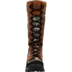 Rocky Boots: Men's RKS0616 Camo Brown Soft Toe Lynx 16" Waterproof Snake Boot 12 Rocky Boots: Men's RKS0616 Camo Brown Soft Toe Lynx 16" Waterproof Snake Boot -Men's Work Boots Store rks0616 front