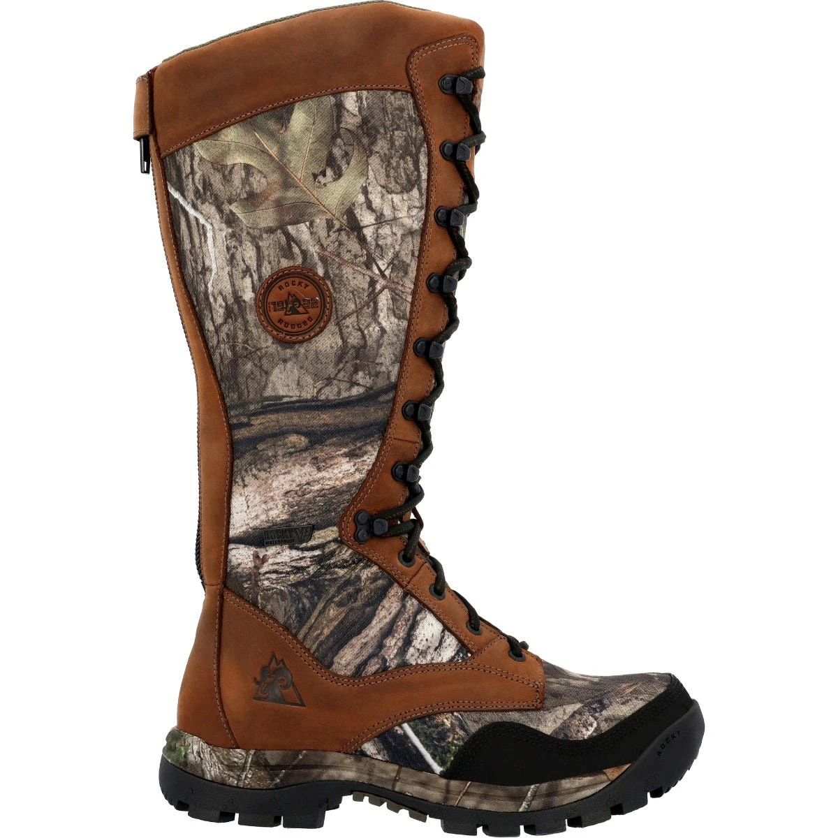 Rocky Boots: Men's RKS0616 Camo Brown Soft Toe Lynx 16" Waterproof Snake Boot 4 Rocky Boots: Men's RKS0616 Camo Brown Soft Toe Lynx 16" Waterproof Snake Boot - Image 2