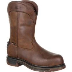 Rocky Footwear: Men's RKW0247 Waterproof Composite Toe Iron Skull Western Boots 9 Rocky Footwear: Men's RKW0247 Waterproof Composite Toe Iron Skull Western Boots -Men's Work Boots Store rkw0247