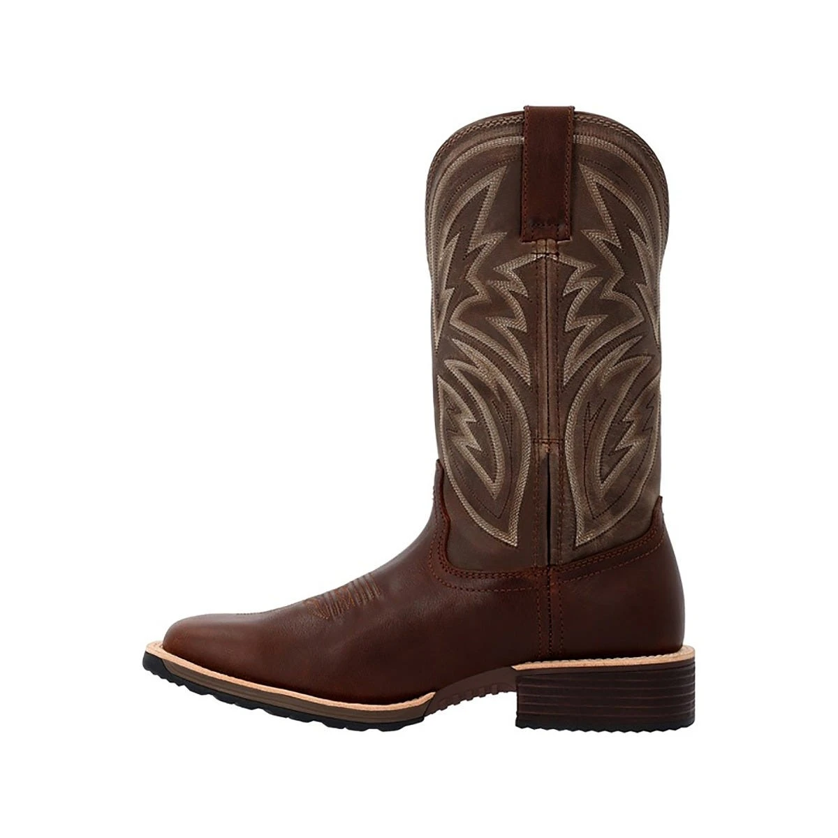 Rocky Boots: Men's RKW0405 Brown Soft Toe 12" Tall Oaks Western Pull On Boot 5 Rocky Boots: Men's RKW0405 Brown Soft Toe 12" Tall Oaks Western Pull On Boot - Image 3
