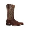 Rocky Boots: Men's RKW0405 Brown Soft Toe 12" Tall Oaks Western Pull On Boot -Men's Work Boots Store rkw0405edit
