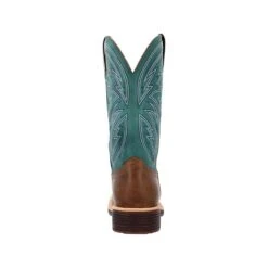 Rocky Boots: Men's RKW0406 Teal Soft Toe 12" Tall Oaks Western Pull On Boot 13 Rocky Boots: Men's RKW0406 Teal Soft Toe 12" Tall Oaks Western Pull On Boot -Men's Work Boots Store rkw0406 1edit