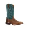 Rocky Boots: Men's RKW0406 Teal Soft Toe 12" Tall Oaks Western Pull On Boot 1 Rocky Boots: Men's RKW0406 Teal Soft Toe 12" Tall Oaks Western Pull On Boot -Men's Work Boots Store rkw0406edit