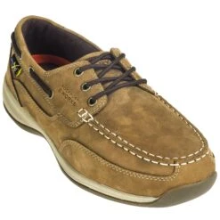 Rockport Works RK6734 Men's Internal Met Guard Steel Toe Boat Shoes -Men's Work Boots Store rockport rk6734 p 01