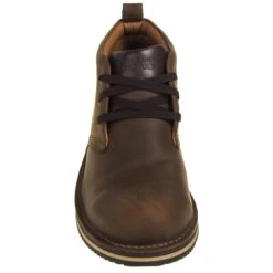 Rockport Works Shoes: Men's RK2801 Brown Prestige Point Steel Toe Chukka -Men's Work Boots Store rockport rk2801 f 001