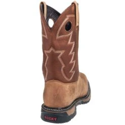 Rocky Boots: Men's RKYW039 Waterproof Square Toe 11 Inch Ride Boots -Men's Work Boots Store rocky rkyw039 b 01