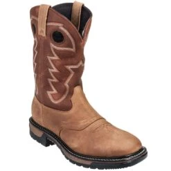 Rocky Boots: Men's RKYW039 Waterproof Square Toe 11 Inch Ride Boots -Men's Work Boots Store rocky rkyw039 p 01