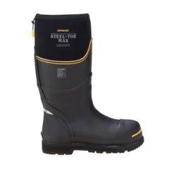 DryShod Boots: Men's STM-UH-BK Black Steel Toe Max Cold Conditions Protective Work Boot 10 DryShod Boots: Men's STM-UH-BK Black Steel Toe Max Cold Conditions Protective Work Boot -Men's Work Boots Store stm uh bk 002