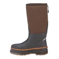 DryShod Boots: Men's STT-UH-BR Brown/Orange Steel Toe WIXIT Cool-Clad Lining Work Boot -Men's Work Boots Store stt uh br 001