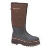 DryShod Boots: Men's STT-UH-BR Brown/Orange Steel Toe WIXIT Cool-Clad Lining Work Boot -Men's Work Boots Store stt uh br 003