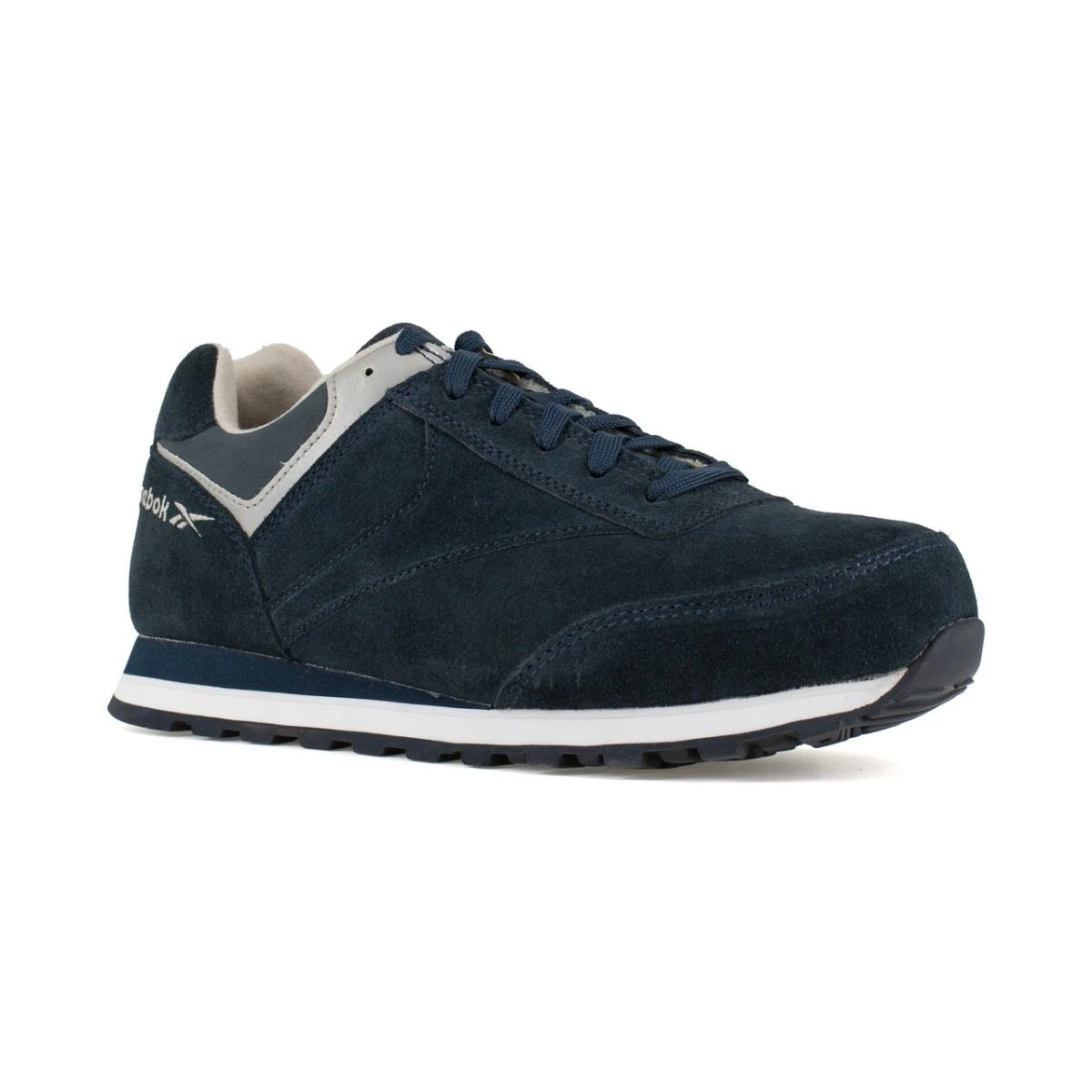 Reebok Shoes: Men's Navy RB1975 Leelap EH Steel Toe Retro Jogger Oxford Shoes 3 Reebok Shoes: Men's Navy RB1975 Leelap EH Steel Toe Retro Jogger Oxford Shoes