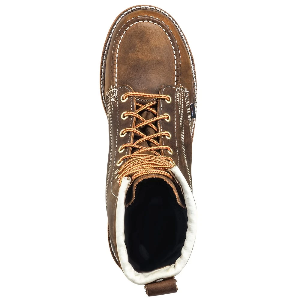 Thorogood Boots: Men's Steel Toe 804-4378 EH USA-Made Brown Work Boots 9 Thorogood Boots: Men's Steel Toe 804-4378 EH USA-Made Brown Work Boots - Image 7