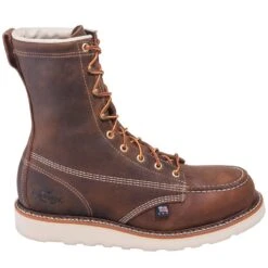 Thorogood Boots: Men's 804-4478 USA-Made Brown EH Steel Toe Work Boots 11 Thorogood Boots: Men's 804-4478 USA-Made Brown EH Steel Toe Work Boots -Men's Work Boots Store thorogood 804 4478 o 01